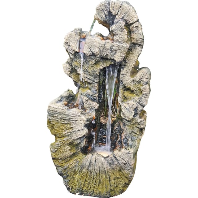 GRANIMEX Wasserspiel, grau, inkl. Pumpe, Polystone