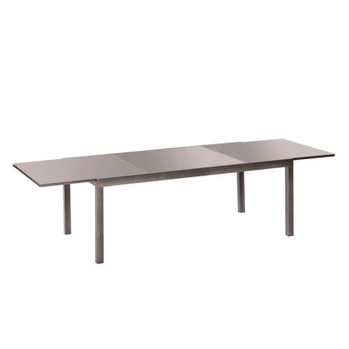 MERXX Gartenmöbelset »Trivero«, 6 Sitzplätze, Aluminium/Textil - braun