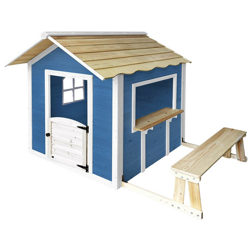 HOME DELUXE Spielhaus, BxHxT: 118,2 x 132,5 x 111 cm, blau