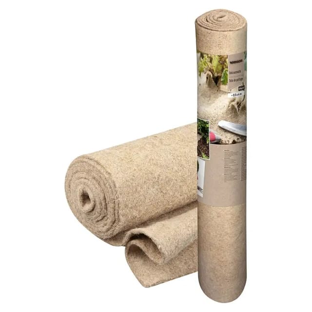 WINDHAGER Unkrautmatte, flachsfaser - beige