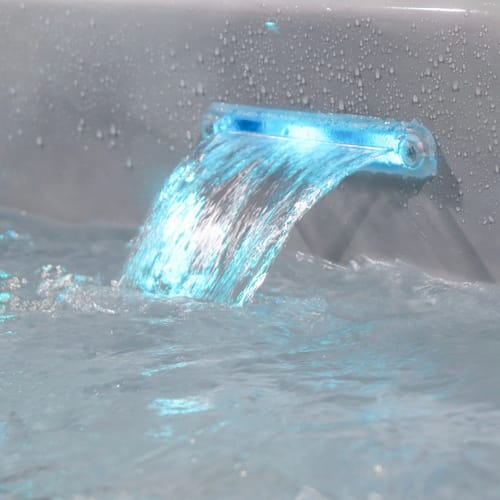 Canadian Spa Whirlpool »Thunder Bay AI«, 219 x 219 x 82 cm, 6 Personen, mit Soundsystem und LED - braun