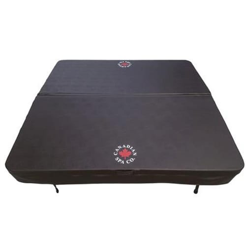 Canadian Spa Whirlpoolabdeckung Delux, 203 x 203 cm, braun, Universalabdeckung