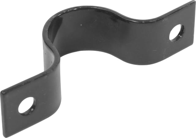 FLORAWORLD Pfostenschelle, für Rundpfosten, D.34 mm, anthrazit - grau