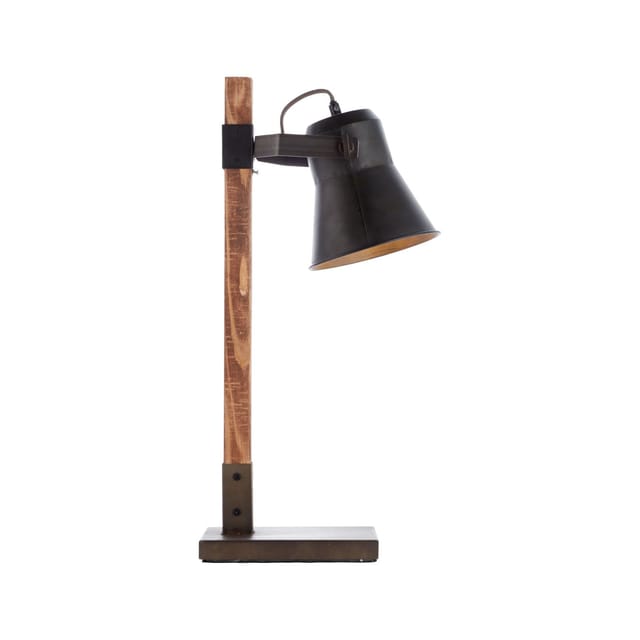 BRILLIANT Tischleuchte »PLOW«, 1-flammig, 10 W, BxHxT: 160 x 550 x 290 mm, IP 20 - schwarz