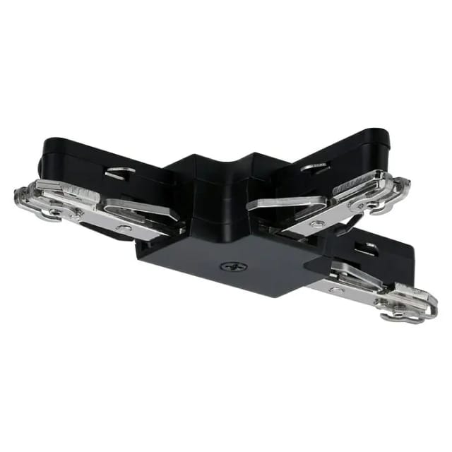 PAULMANN Verbinder »URail«, BxHxL: 10,4 x 1,8 x 10,4cm, schwarz