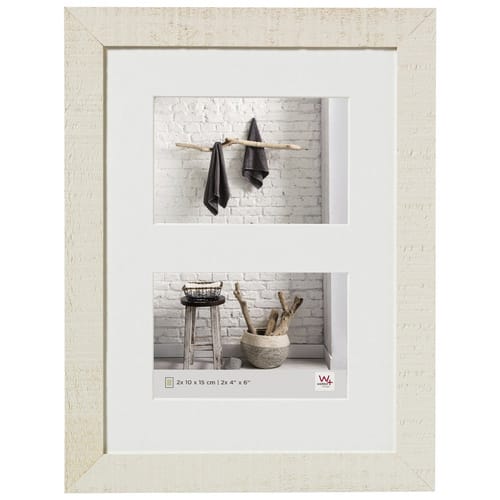 Walther Design Bilderrahmen »HOME«, BxL: 27,5 x 36 cm, creme, Holz - weiss