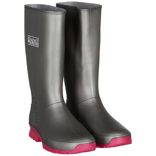 safety and more Damen-Gummistiefel »Amy«, grau - Größe 42