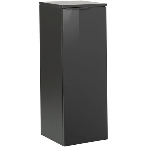 FACKELMANN Midischrank »LUNA«, Anthrazit, 1 Tür, BxHxT: 30,2 x 82,6 x 32 cm - grau