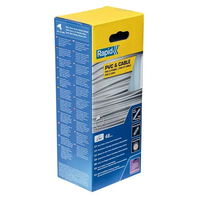 RAPID Klebestick, transparent, für Ø 11 - 12 mm Heißklebepistolen - weiss