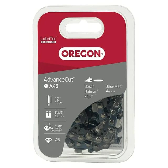 OREGON® Halbmeißelzahn-Ersatzkette, 45 TG, 300 mm - grau