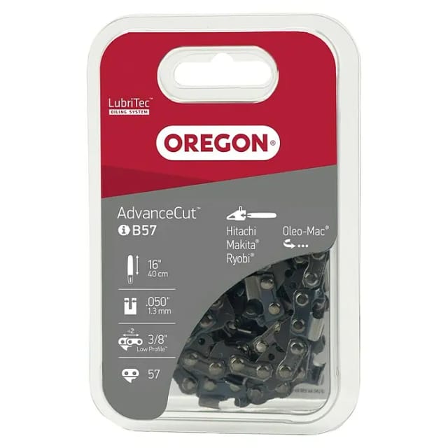 OREGON® Halbmeißelzahn-Ersatzkette, 57 TG, 400 mm - grau