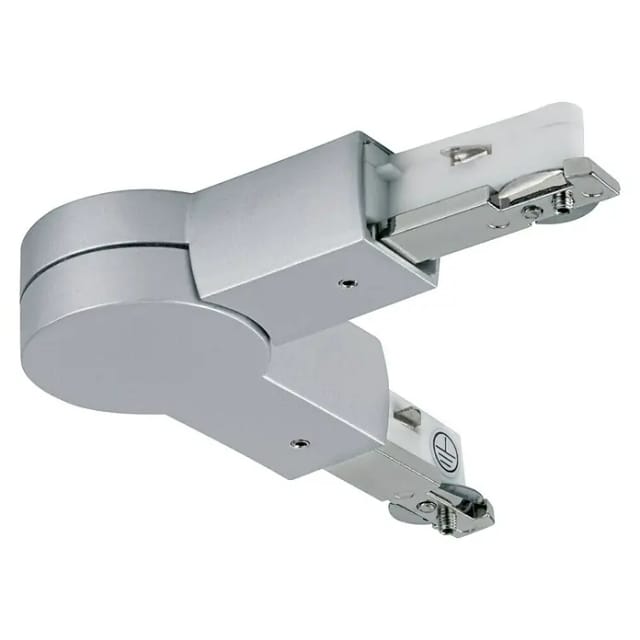PAULMANN Gelenkverbinder »URail«, BxHxL: 15,9 x 1,8 x 15,9cm, chromfarben - silberfarben