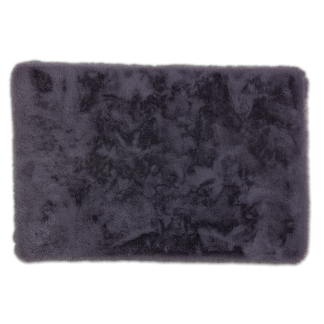 SCHÖNER WOHNEN KOLLEKTION Badematte »Bali«, BxL: 67 x 110 cm, Polyester - grau
