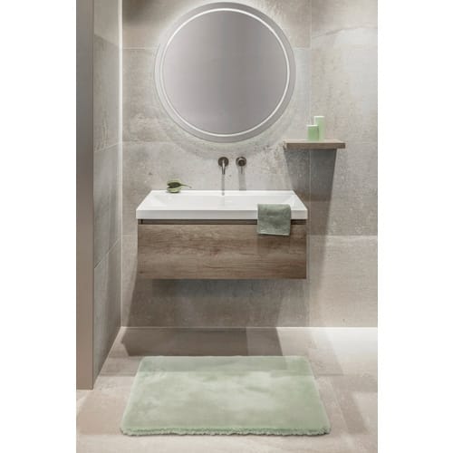 SCHÖNER WOHNEN KOLLEKTION Badematte »Bali«, BxL: 60 x 90 cm, Polyester - tuerkis