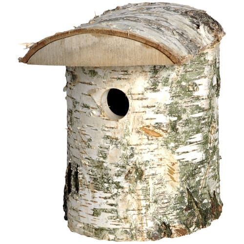 DOBAR Nistkasten, BxHxL: 14 x 22 x 14 cm, Holz, weiß - weiss