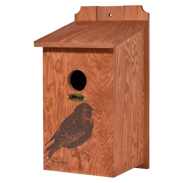 DOBAR Nistkasten, BxHxL: 20 x 38 x 19 cm, Holz, braun