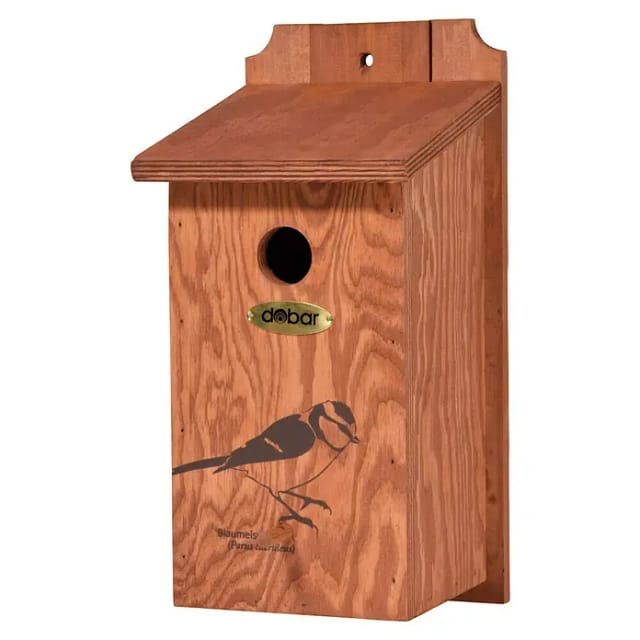 DOBAR Nistkasten, BxHxL: 16 x 32 x 16 cm, Holz, braun