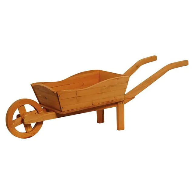 DOBAR Pflanzkarre, BxHxL: 29 x 30 x 107 cm, Holz - braun