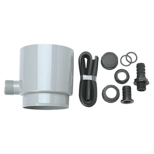 MARLEY Regensammler, Nennweite: 105 mm, Polyvinylchlorid (PVC) - grau