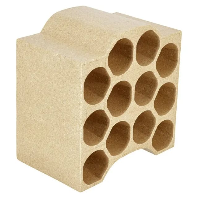 DECOSA Flaschenbox, BxHxT: 43 x 40 x 28 cm, terra - braun