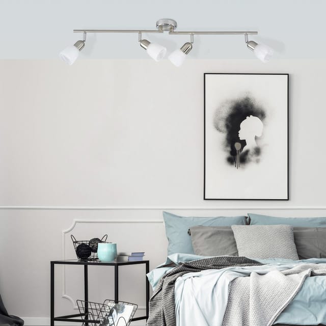 BRILLIANT Leuchte »SOFIA«, 4-flg., E14 - silberfarben