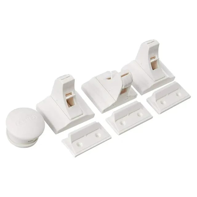 ABUS Magnetschloss-Set, weiß, Kunststoff - weiss