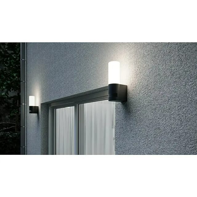 STEINEL Außenleuchte »L 605«, 11,3 W, inkl. Bewegungsmelder, dimmbar - grau