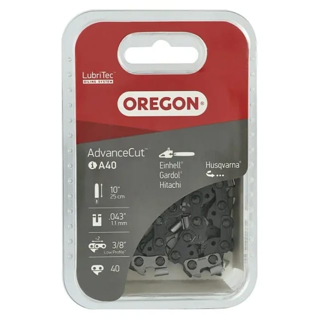 OREGON® Ersatzkette, Arbeitslänge: 250 mm, Metall - grau