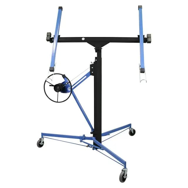 GÜDE Trockenbaulift, Hebebereich: 1400 - 3350 mm, geeignet für Platten bis 68 kg - blau