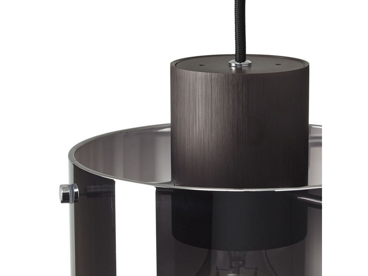 BRILLIANT Pendelleuchte »BETH«, 3-flammig, 60 W, BxHxT: 1000 x 1220 x 200 mm, IP 20 - grau Bild 4
