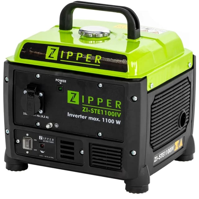 ZIPPER Stromerzeuger, 1,3 kW, Tankvolumen: 4,2 l - gruen