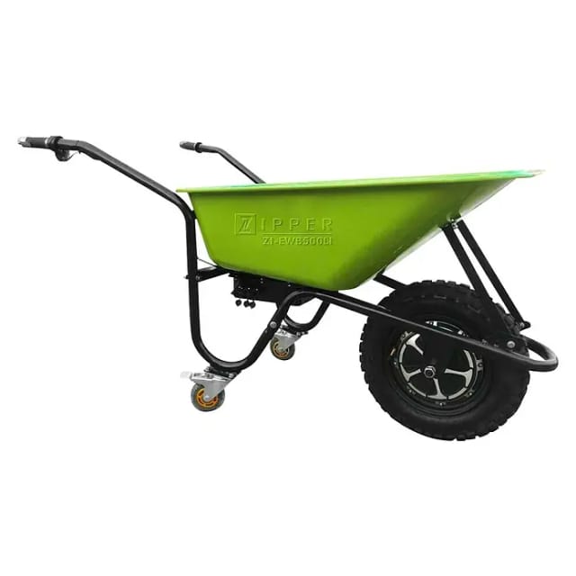 ZIPPER elektrische Schubkarre »ZI-EWB500LI«, 500W, 75l, grün - gruen