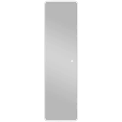 Sanotechnik Spiegel, inkl. LED-Beleuchtung, rechteckig, BxH: 50 x 120 cm - silberfarben