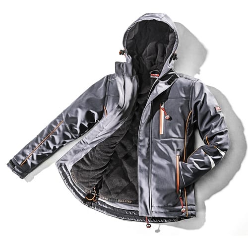 BULLSTAR Jacke, grau, Elastan/Polyester, Gr. 146/152
