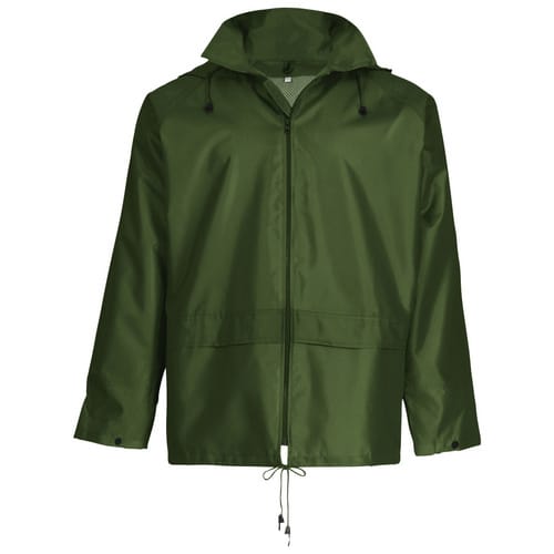 safety and more Regenjacke »Basic«, olivgrün, Polyester, Gr. L - gruen