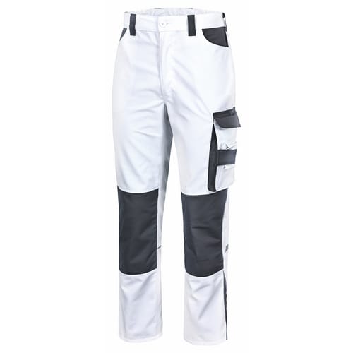 safety and more Berufshose »EXTREME«, weiß/grau, Polyester/Baumwolle, Gr. XXXL - weiss