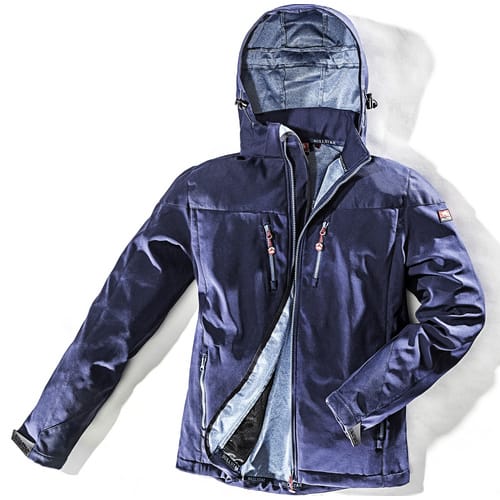 BULLSTAR Softshelljacke, marine, Polyester/Elastan, Gr. XL - blau