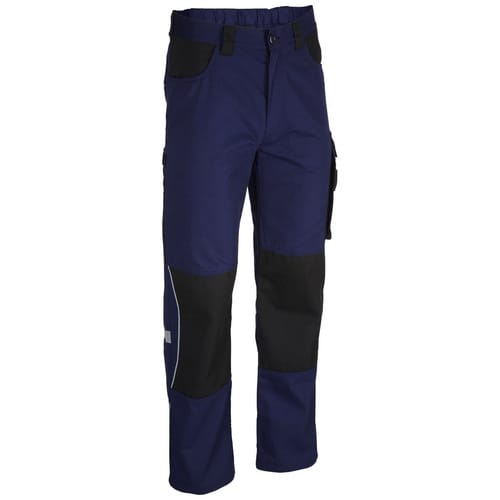 safety and more Berufshose »EXTREME«, marineblau/schwarz, Polyester/Baumwolle, Gr. XXXL