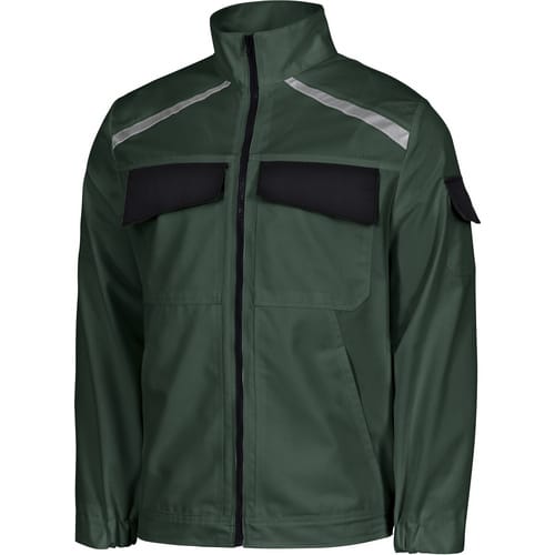 safety and more Arbeitsjacke »EXTREME«, grün/schwarz, Polyester/Baumwolle, Gr. XXXL - gruen
