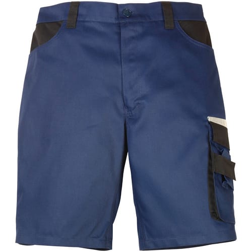 safety and more Arbeitsshort »EXTREME«, marineblau/schwarz, Polyester/Baumwolle, Gr. XL