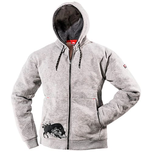BULLSTAR Jacke, grau, Baumwolle/Polyester, Gr. M