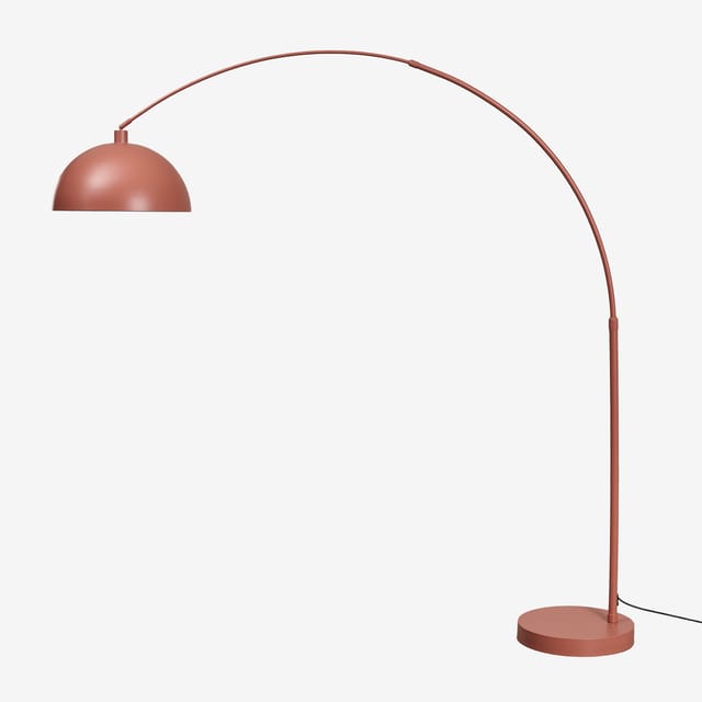 Sklum Diala Stehlampe Aus Eisen Rot Sienna 240 X 200 Cm