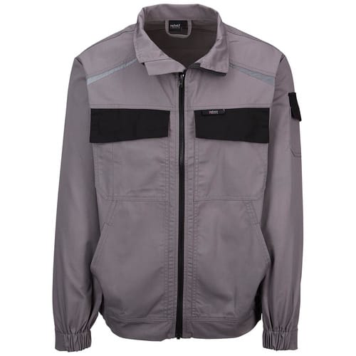 safety and more Arbeitsjacke »EXTREME«, grau/schwarz, Polyester/Baumwolle, Gr. 4XL