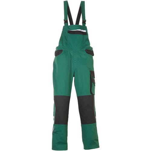safety and more Latzhose »EXTREME«, grün/schwarz, Polyester/Baumwolle, Gr. XXXL - gruen