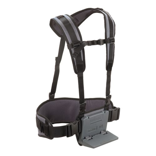 WOLFCRAFT Tragegurt, max. Tragfähigkeit: 30 kg, Nylon, schwarz/grau