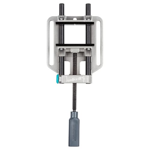 WOLFCRAFT Schraubstock, Aluminiumdruckguss - grau