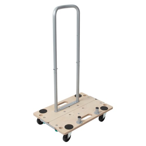 WOLFCRAFT Möbelroller, max. Tragfähigkeit: 250 kg, Holz/Metall/Kunststoff, mehrfarbig - bunt