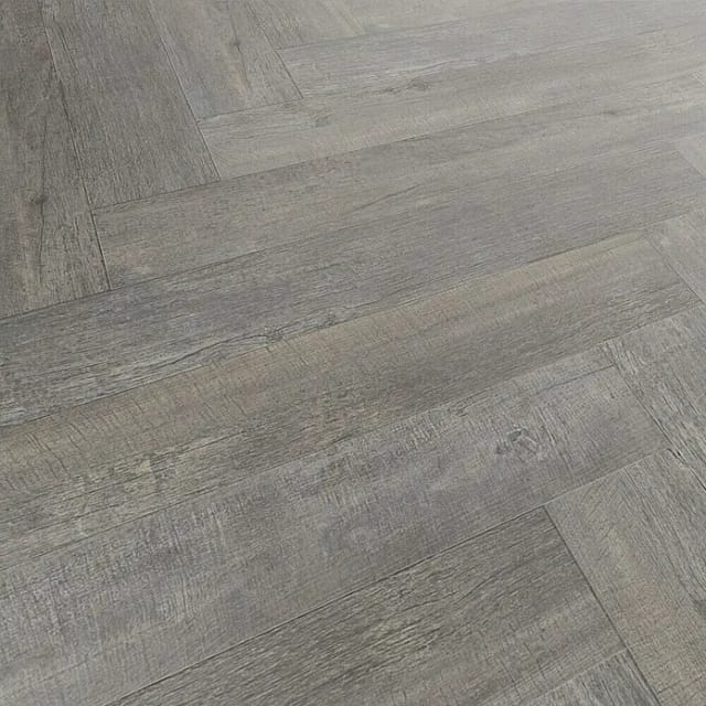SLY Vinylboden »Herringbone«, BxLxS: 120 x 720 x 8 mm, grau
