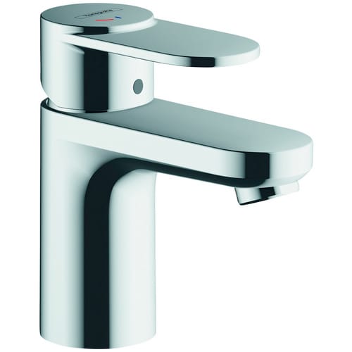 HANSGROHE Waschtisch-Einhebelmischer, chrom, verchromt, DN 15 (½") - silberfarben