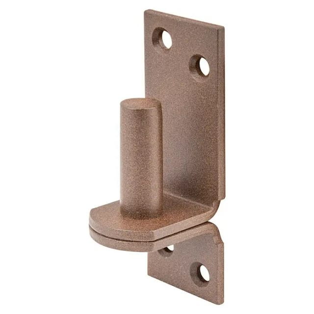 GAH ALBERTS Lochplatte, beschichtet, LxBxH: 115x4x46,5 mm, rostbraun